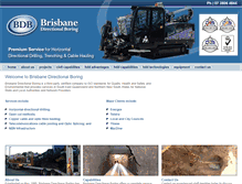 Tablet Screenshot of directionalboring.com.au